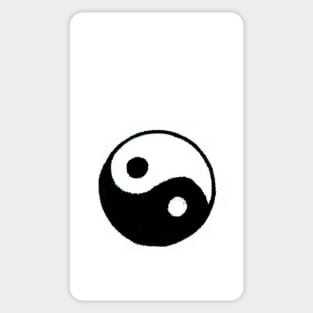 Yin and yang Sticker